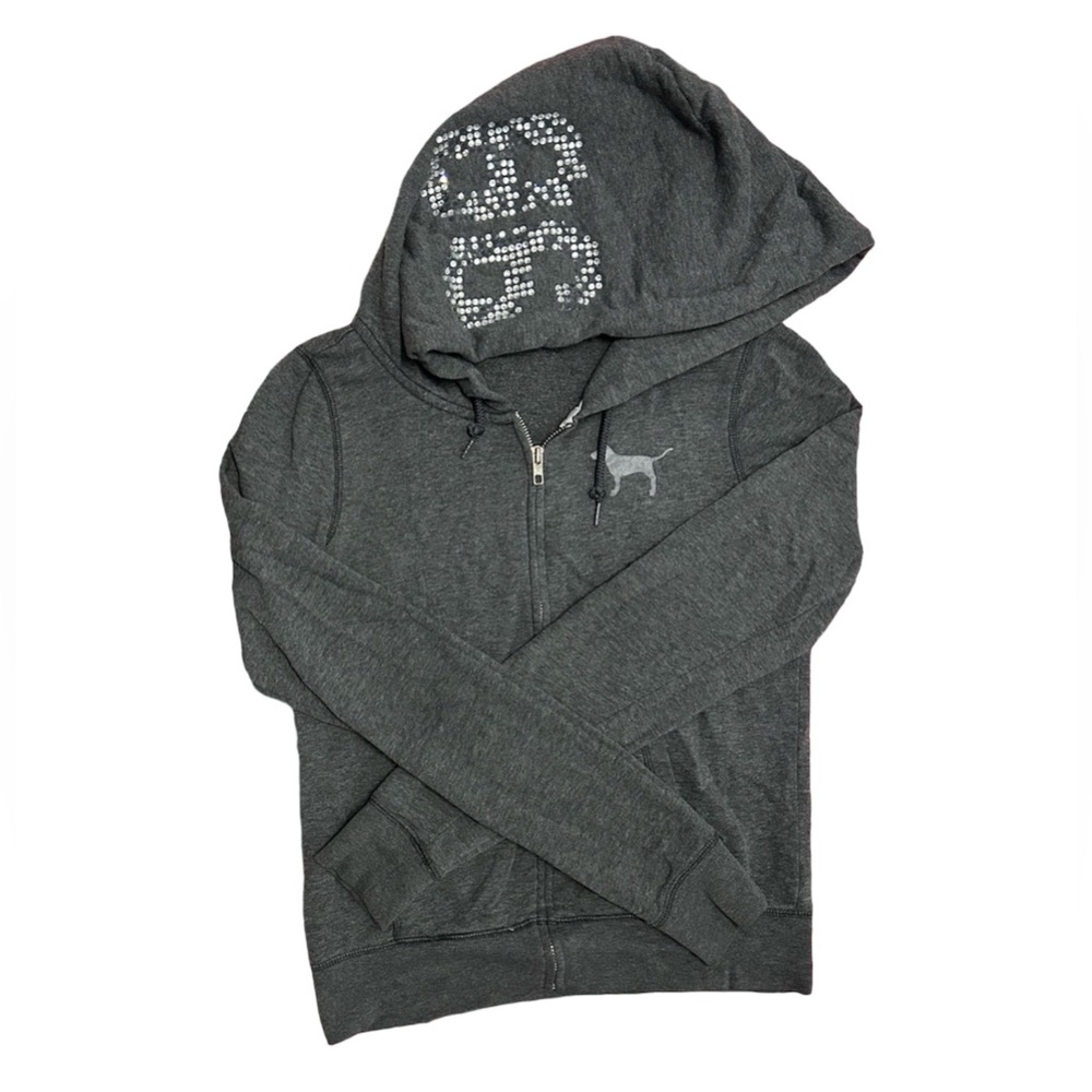 victoria’s secret PINK bling hoodie